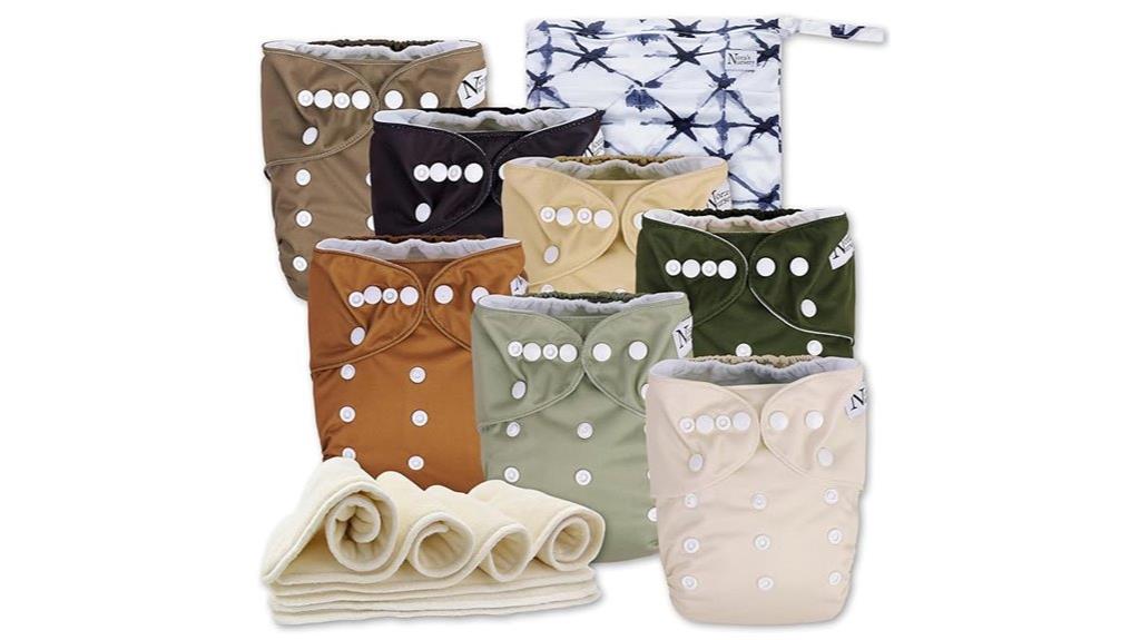 seven pack cloth diapers
