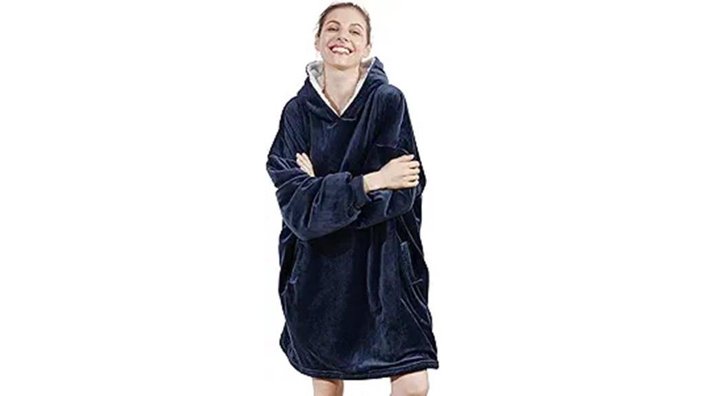 sherpa hoodie blanket sweatshirt
