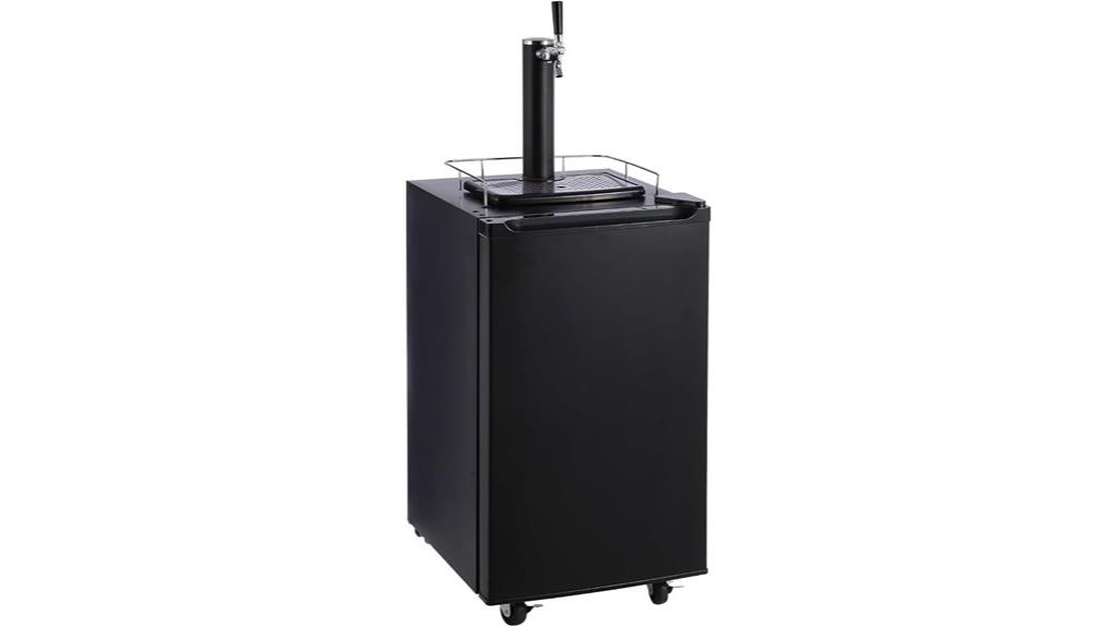 single tap kegerator dispenser