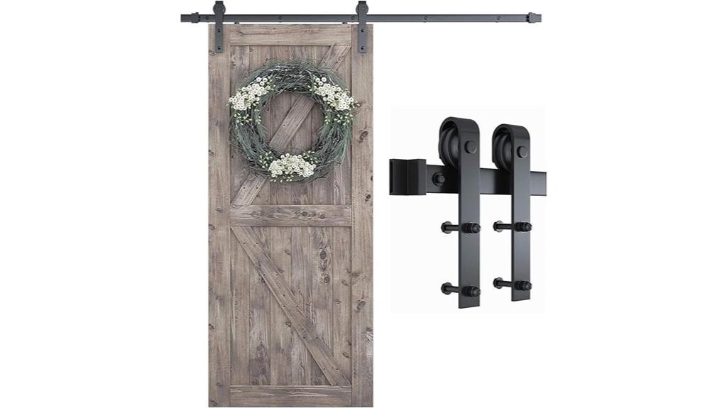 six foot barn door hardware