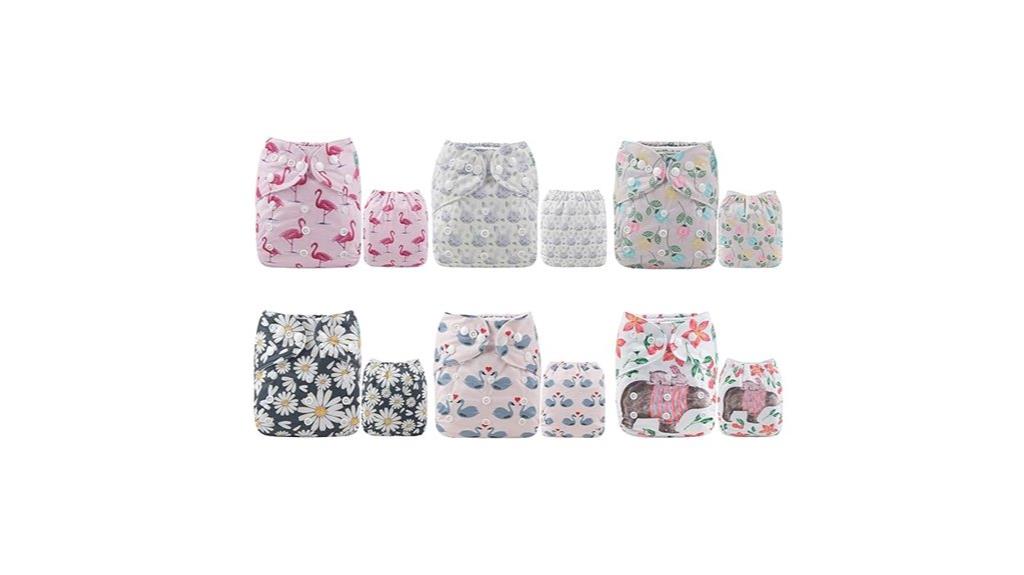 six pack cloth diapers