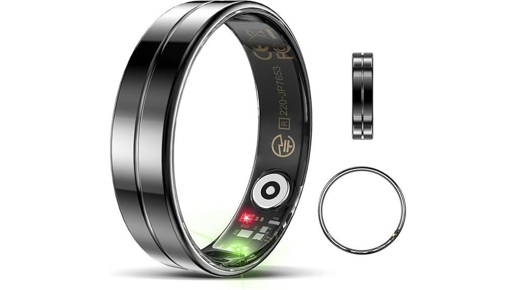 slim unisex smart ring