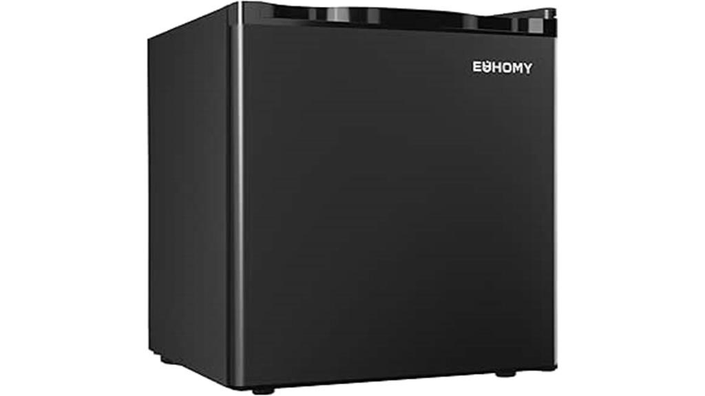 small refrigerator with freezer
