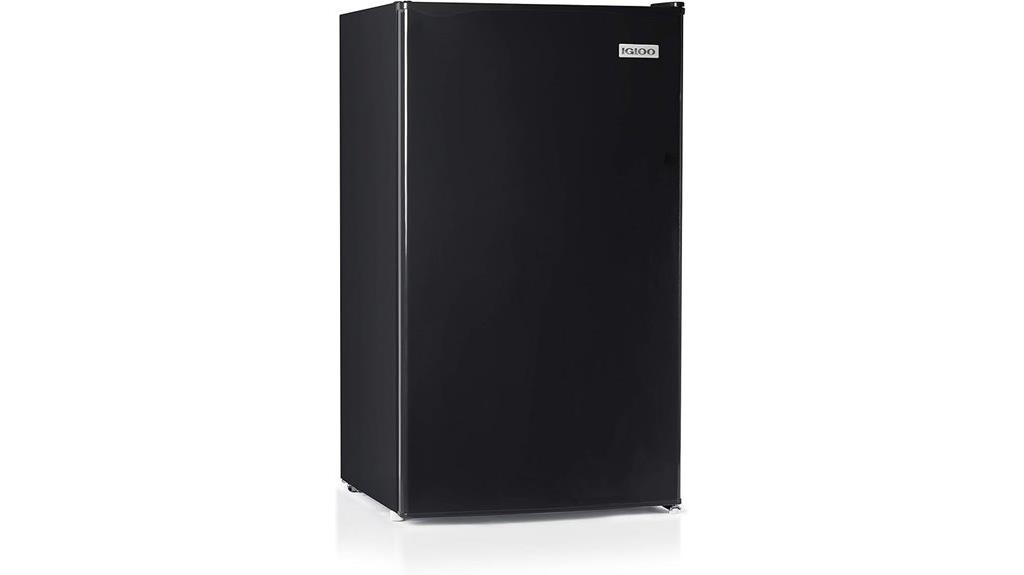 small white fridge