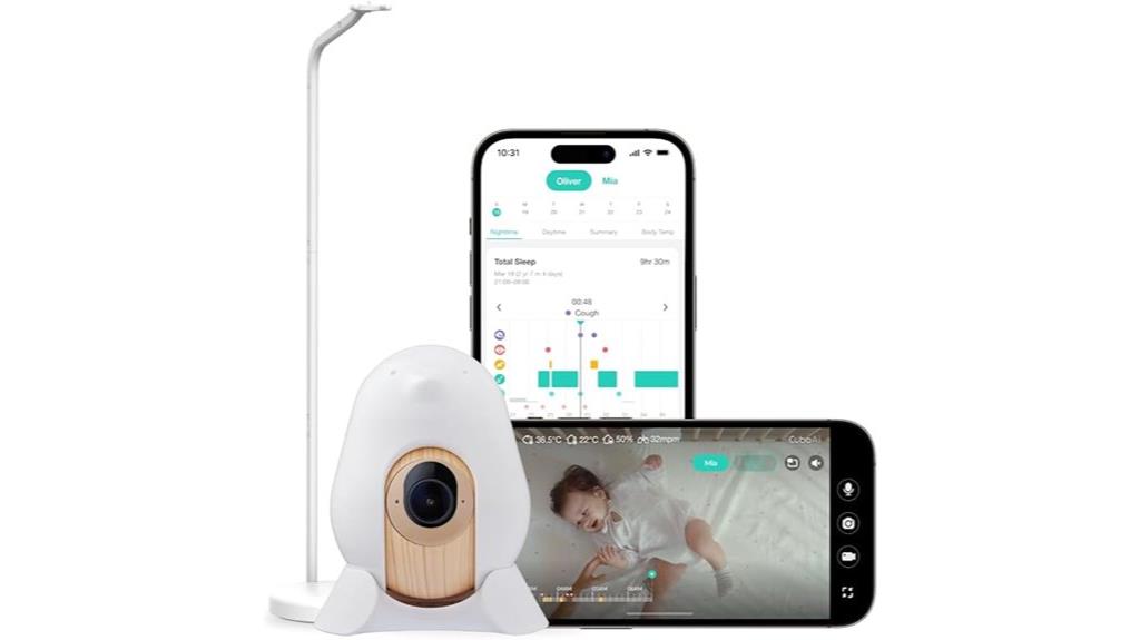 smart baby monitor with night vision