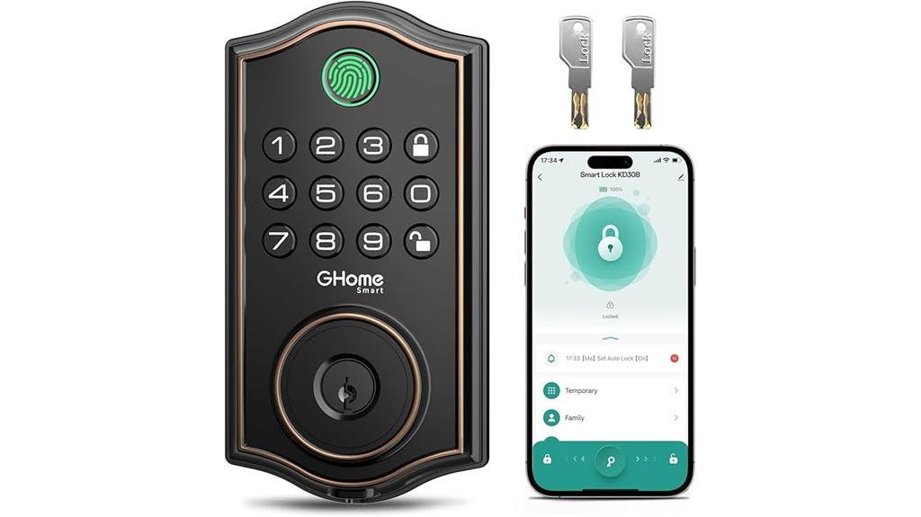 smart deadbolt with app