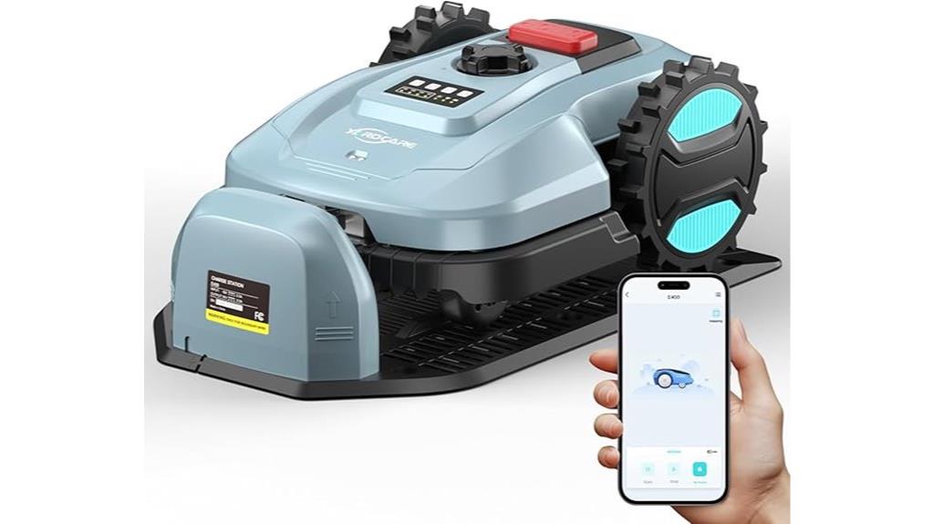 smart lawn mower app