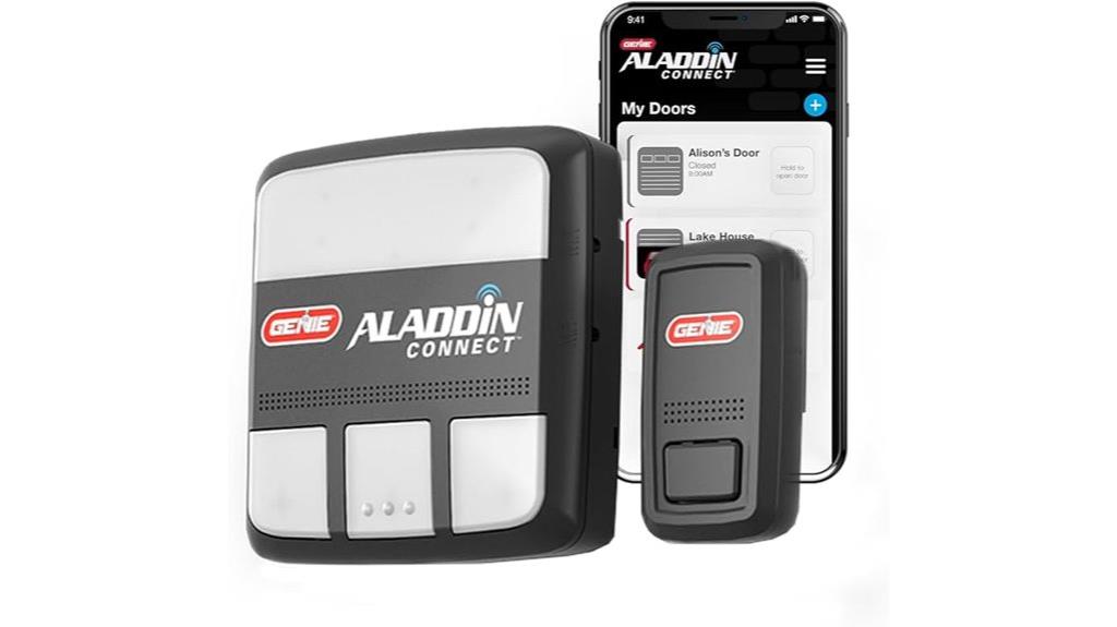 smartphone garage door opener