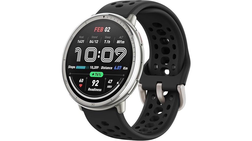 smartwatch with fitness features