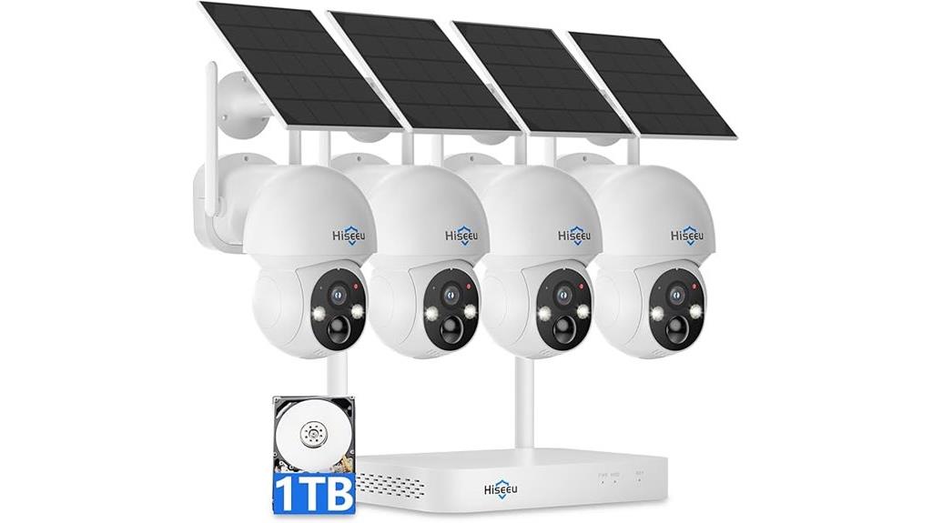 solar wifi security camera