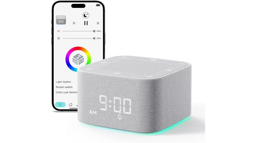 soothing sounds alarm clock