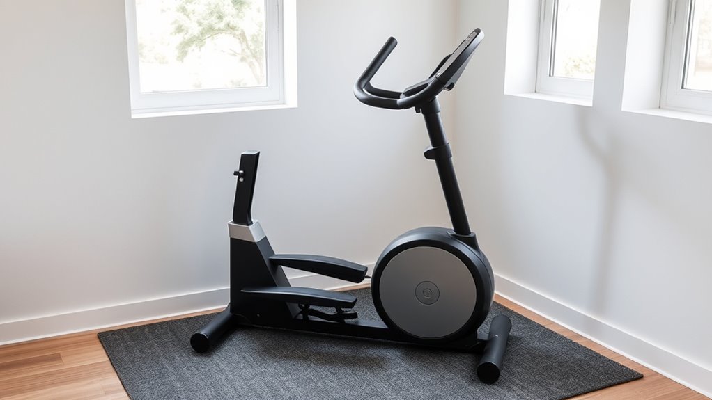 space saving elliptical options