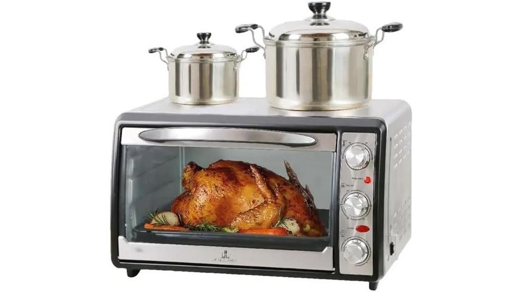 stainless steel toaster oven