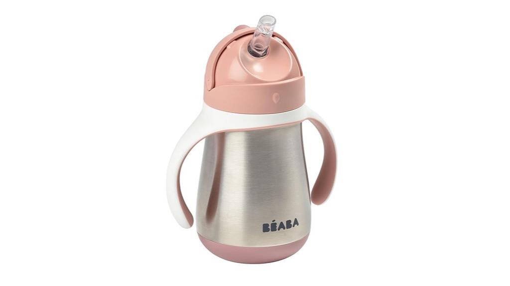 stainless steel toddler sippy cup