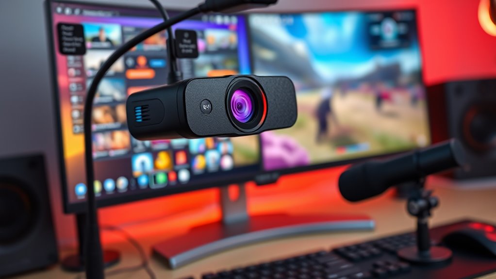 streaming webcam selection criteria