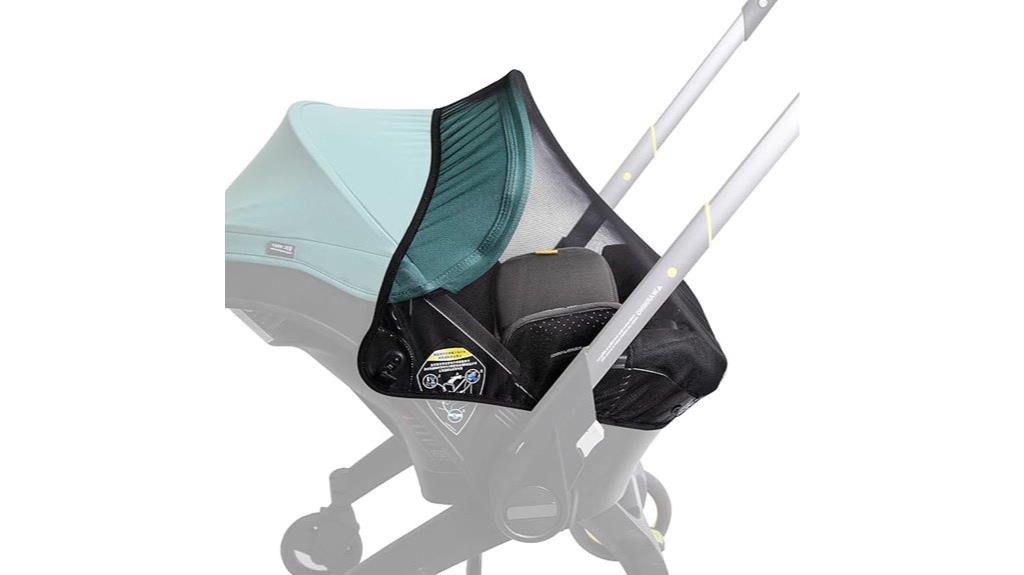 stroller compatible mosquito net