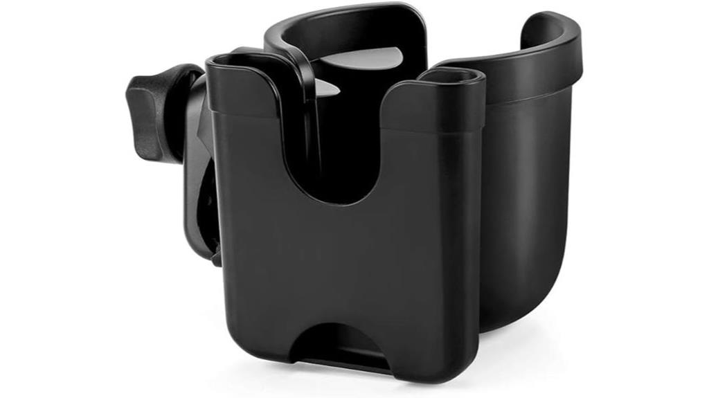 stroller cup and phone holder