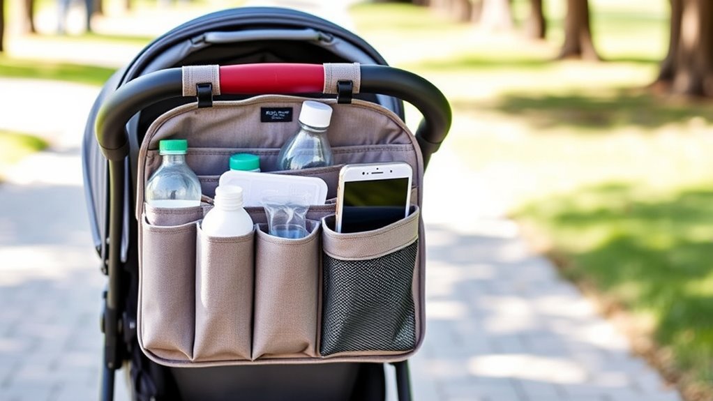 stroller organizer selection criteria