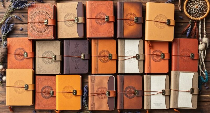 stylish boho notebook collection