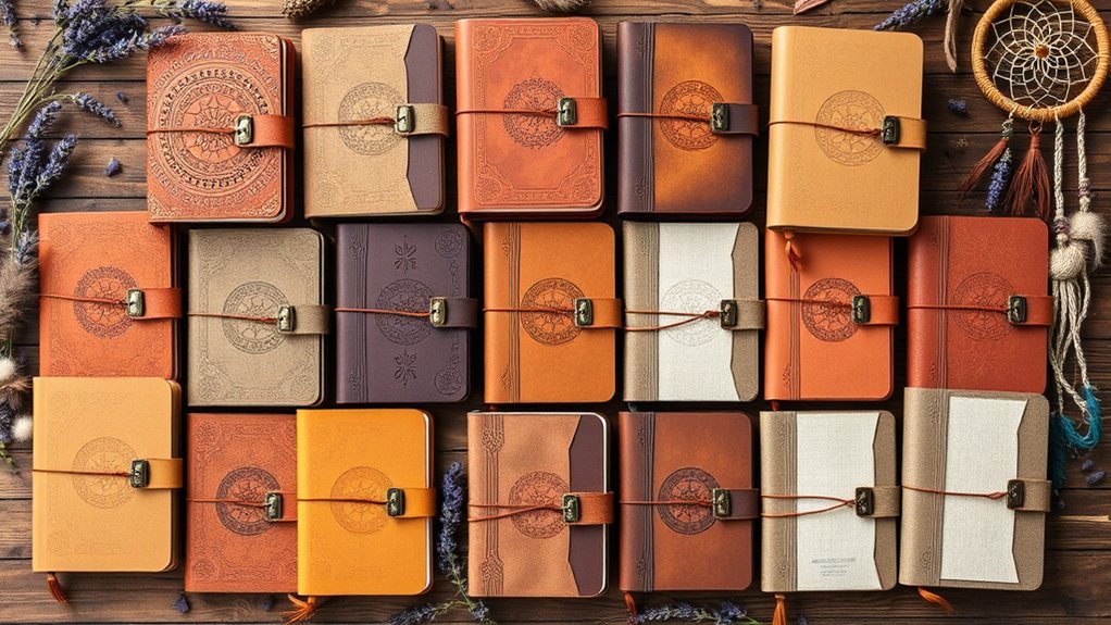 stylish boho notebook collection