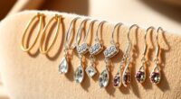 stylish hypoallergenic earrings selection