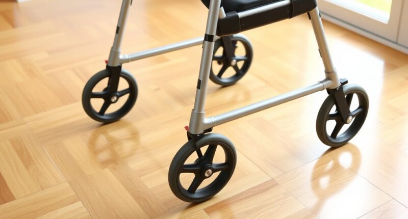 stylish stable hardwood walkers