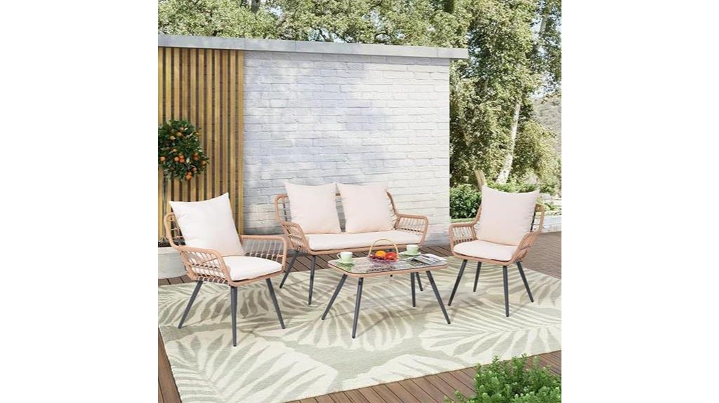 summer garden patio set