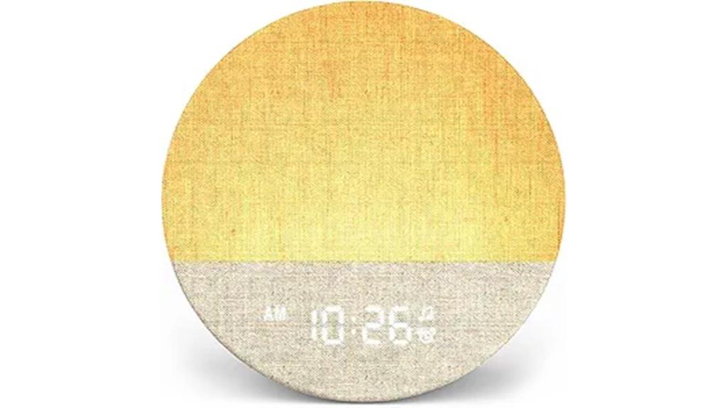 sunrise alarm clock and sound machine