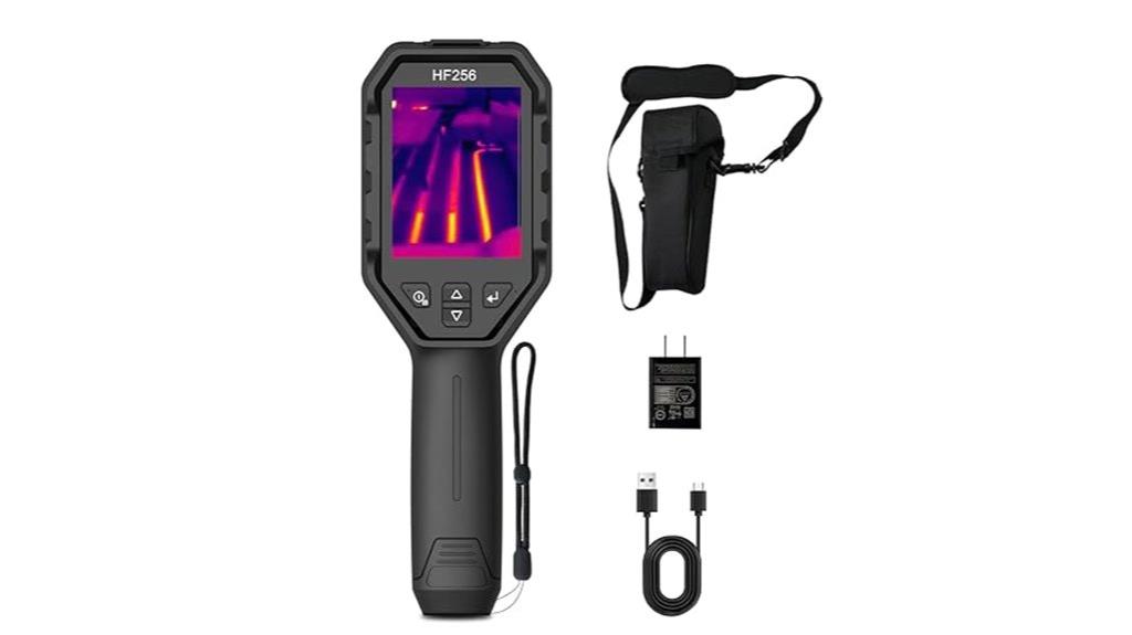 thermal camera with storage