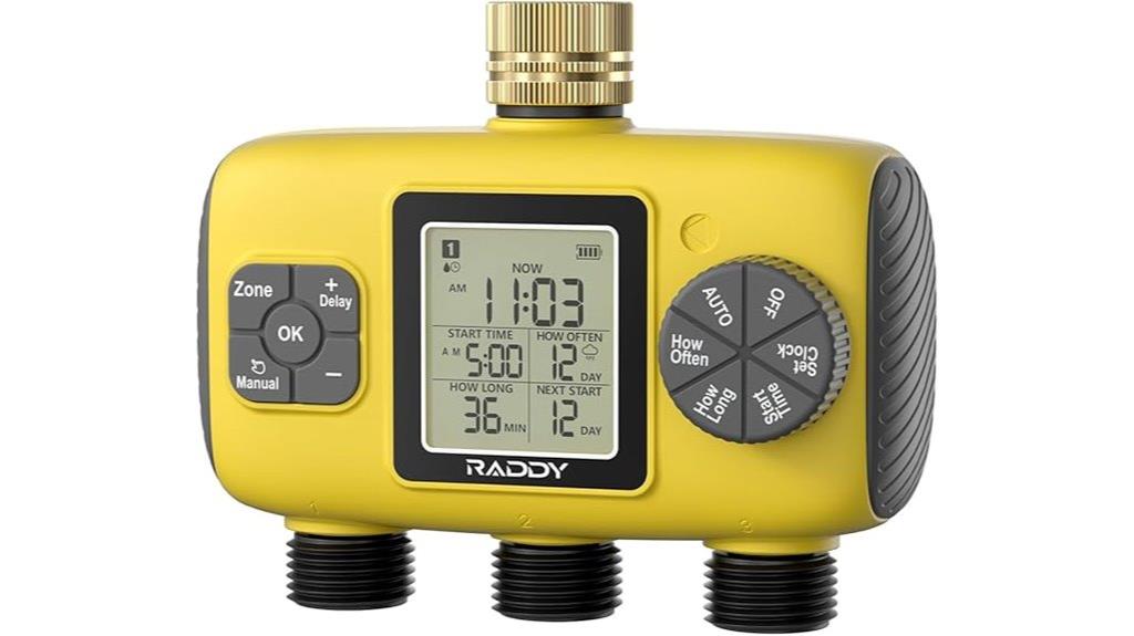 three zone outdoor controller