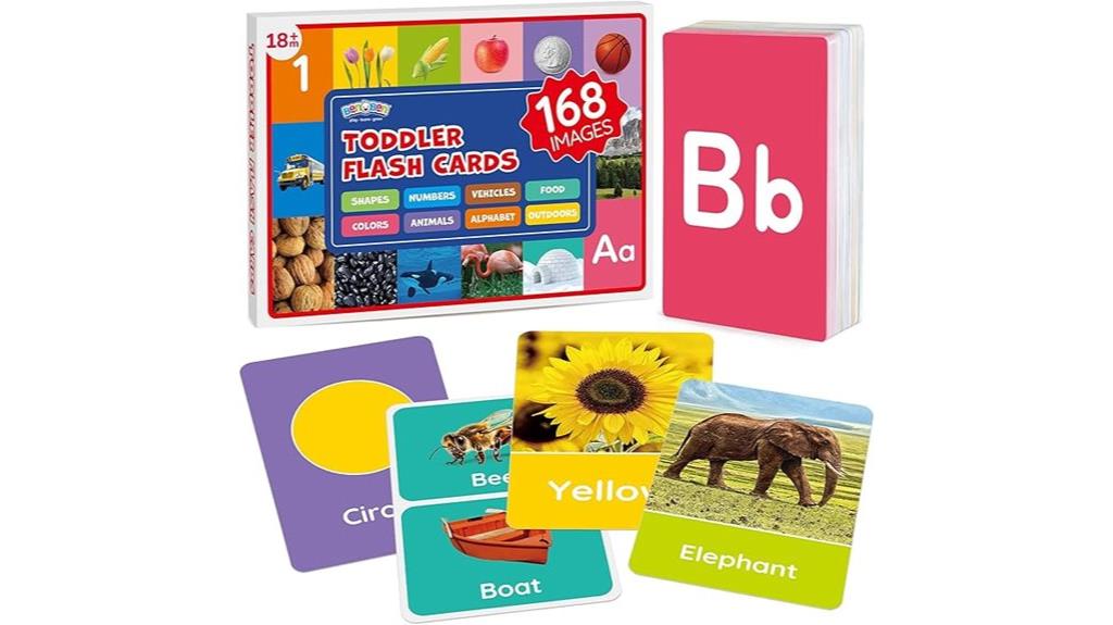 toddler educational flash cards