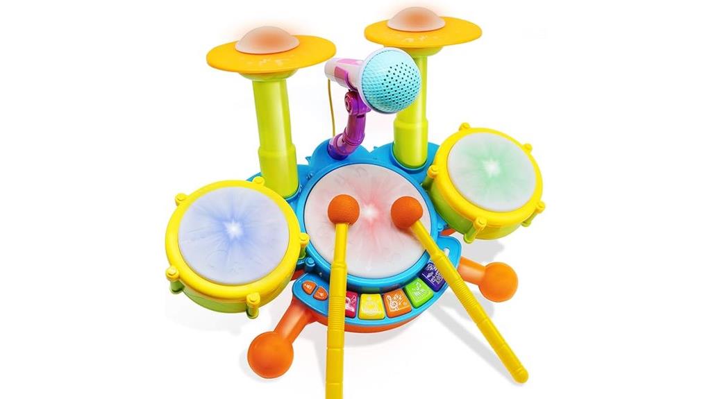 toddler kids drum set