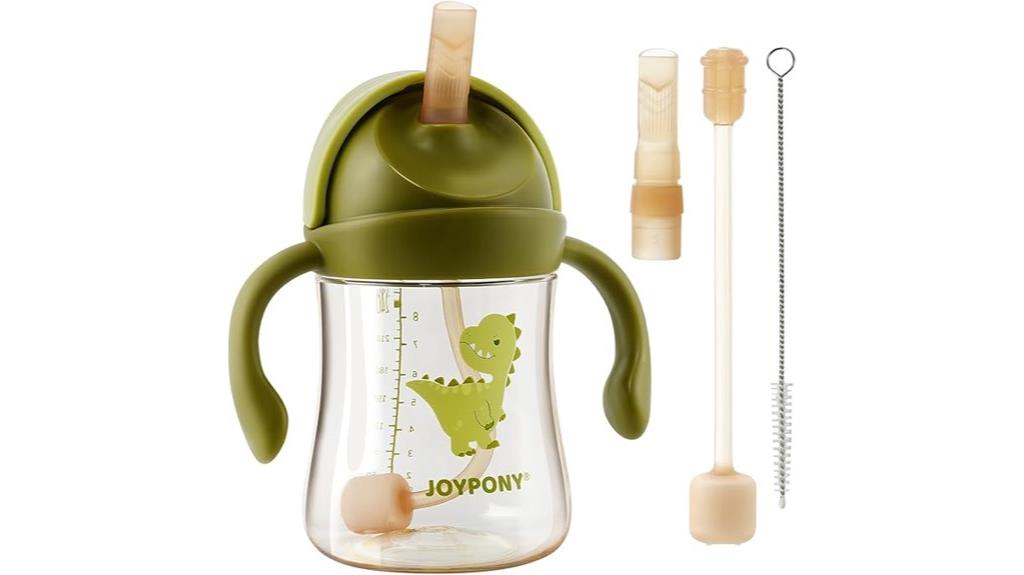 toddler silicone straw cups