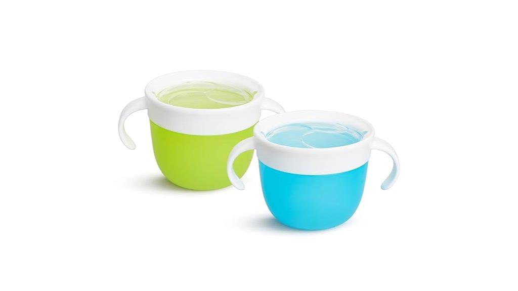 toddler snack cup set