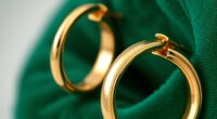 top 14k gold hoop earrings