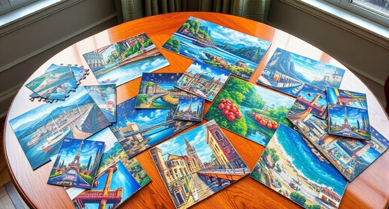 top 500 piece adult puzzles