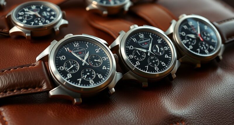 top aviator watch selection