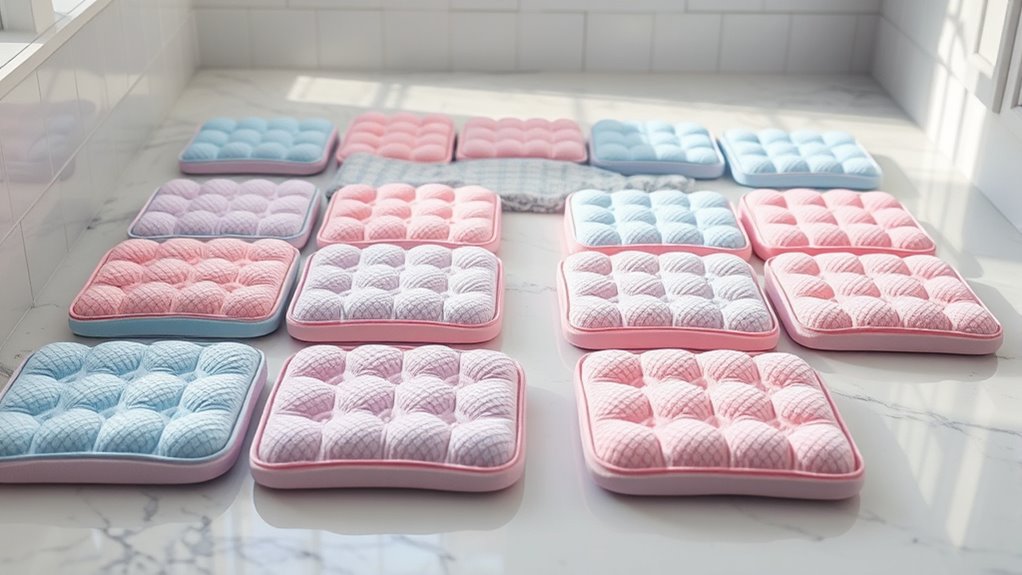 top bath kneeling pads