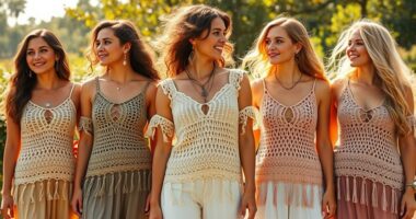 top boho crochet styles
