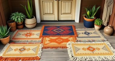 top boho doormats collection