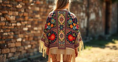 top boho embroidered jackets