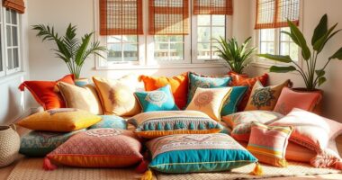 top boho floor cushions