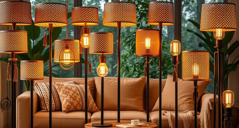 top boho floor lamp picks