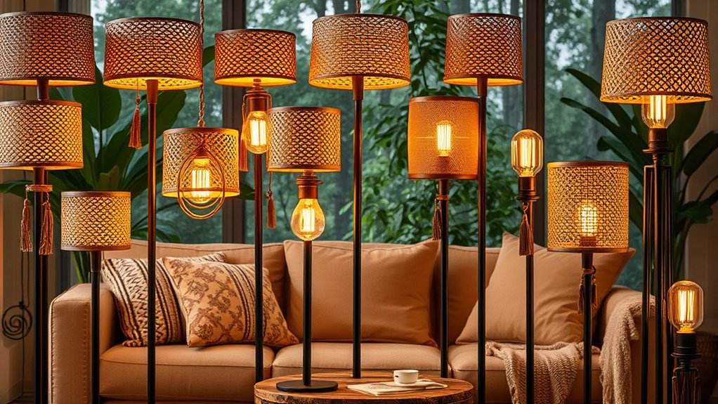 top boho floor lamp picks