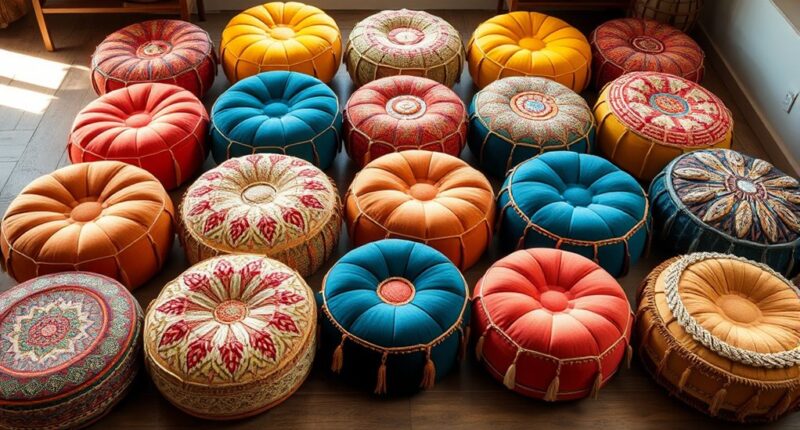 top boho pouf picks