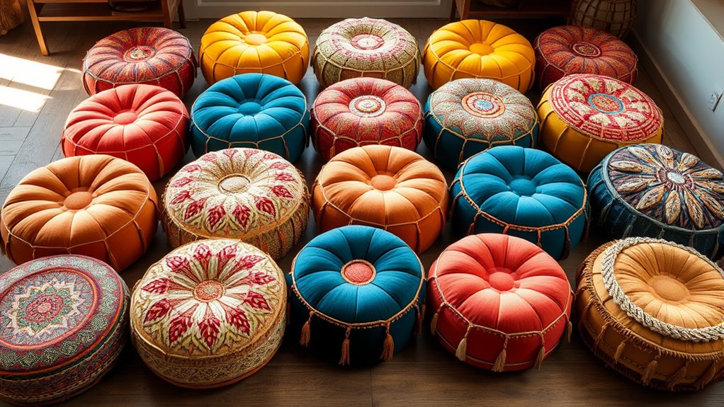 top boho pouf picks