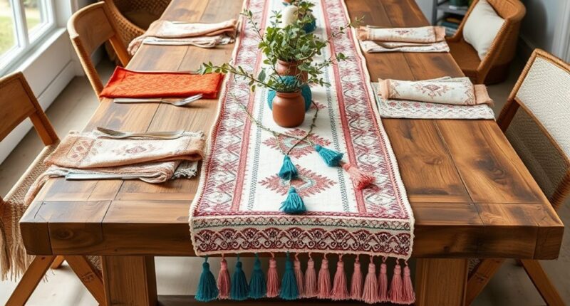 top boho table runners 2025