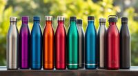 top cold insulating steel bottles