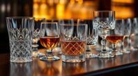 top crystal whiskey glasses