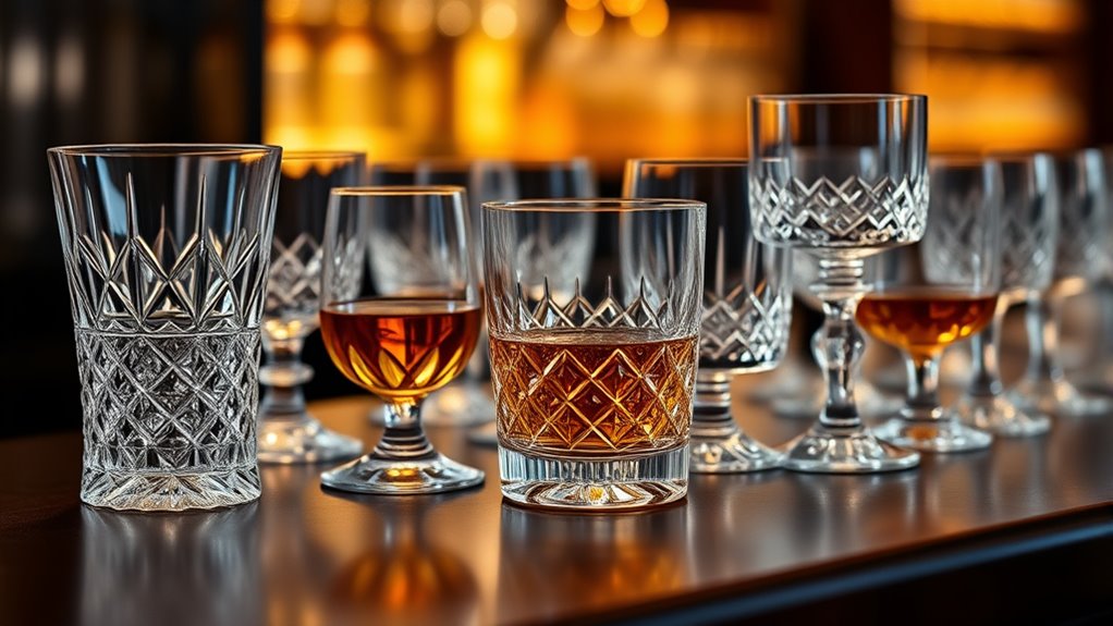 top crystal whiskey glasses